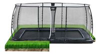 EXIT trampoline enterré avec filet de sécurité Dynamic Groundlevel L 5,19 x Lg 3,05 m-Détail de l'article