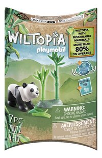 PLAYMOBIL Wiltopia 71072 Baby panda-Vooraanzicht