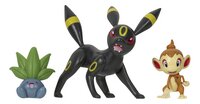 Figuur Pokémon Battle Figure Set Wave 13 - Oddish + Umbreon + Chimchar-Vooraanzicht