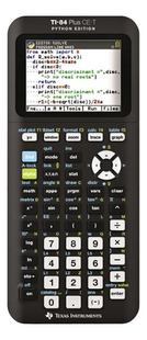 Texas Instruments calculatrice TI-84 Plus CE-T Python