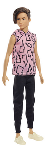 Barbie mannequinpop Fashionistas Slim 193 - Ken Pink Hoodie and Rooted Hair