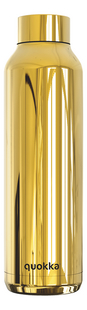 Quokka isotherme drinkfles Thermal Solid Sleek Gold 630 ml-Vooraanzicht
