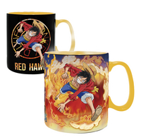 ABYstyle mug magique One Piece Luffy & Sabo 460 ml