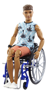 Barbie mannequinpop Fashionistas 195 - Ken in rolstoel-Rechterzijde