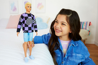 Barbie mannequinpop Fashionistas Original 191 Ken - Checkers-Afbeelding 1