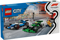 LEGO City Grille de départ de F1® avec des voitures VCARB et Sauber 60474