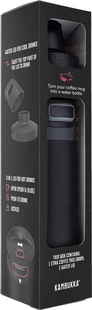 Kambukka Drinkfles Etna Black Black 500 ml