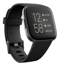 Fitbit montre connectée Versa 2 noir/carbone-Côté gauche