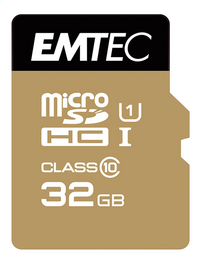 Emtec geheugenkaart microSDHC class10 32 GB-Vooraanzicht