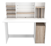 Demeyere Meubles Bureau Ambre Wit Geborsteld Eikdecor Ontdek