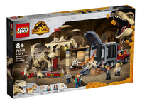 LEGO Jurassic World 76948 T. rex & Atrociraptor dinosaurus ontsnapping