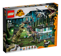 LEGO Jurassic World 76949 L'attaque du Giganotosaurus et du Therizinosaurus-Côté gauche