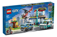 LEGO City 60371 Le QG des véhicules d’urgence