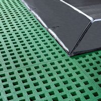 EXIT trampoline de sport Dynamic Groundlevel avec dalles de sécurité Freezone L 4,58 x Lg 2,75 m-Détail de l'article