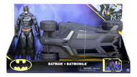 Speelset Batman - Batman + Batmobile-Vooraanzicht