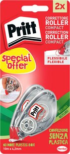 Pritt roller de correction Compact Flex - 2 pièces