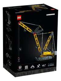 LEGO Technic 42146 Liebherr Rupsbandkraan LR 13000-Linkerzijde