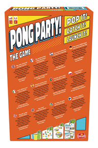 Pong Party het spel-Achteraanzicht