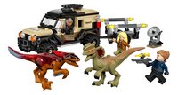 LEGO Jurassic World 76951 Le transport du Pyroraptor et du Dilophosaurus-Avant