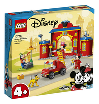 LEGO Mickey 10776 La caserne et le camion de pompiers de Mickey et ses amis-Côté gauche