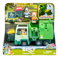 Moose Toys Bluey set de jeu Camion poubelle avec figurines