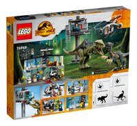 LEGO Jurassic World 76949 L'attaque du Giganotosaurus et du Therizinosaurus-Arrière