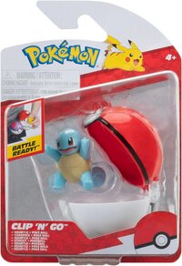 Pokémon Clip 'N' Go Carapuce + Poké Ball