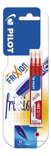 Pilot recharge pour rollerball Frixion rouge - 3 pièces
