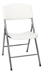 Chaise pliante blanc