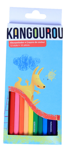 Kangourou crayon de couleur - 12 pièces