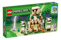 LEGO Minecraft 21250 Het ijzergolemfort-Linkerzijde