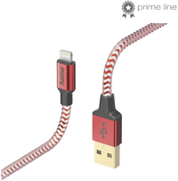 Hama câble Reflective Lightning vers USB 2.0 rouge-Détail de l'article
