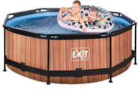 EXIT piscine Ø 2,44 x H 0,76 m Wood-Image 1