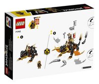 LEGO Ninjago 71782 Cole's Aardedraak EVO-Achteraanzicht