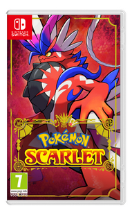 Nintendo Switch Pokémon Scarlet ENG-Vooraanzicht