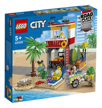 LEGO City 60328 Strandwachter uitkijkpost-Linkerzijde