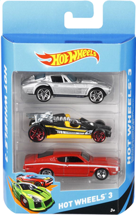 Mattel Auto's Hot Wheels 1/64 - 3 stuks-Artikeldetail