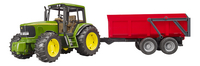 Bruder tracteur John Deere 6920 avec benne basculante-Avant