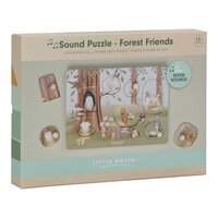 Little Dutch Geluidenpuzzel Hout Forest Friends FSC-Tijdelijk beeld
