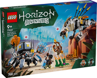LEGO Horizon Aloy et Varl contre Testudien et Dents de scie 77037-commercieel beeld