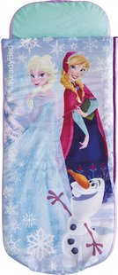 ReadyBed opblaasbaar logeerbed Disney Frozen Dit ReadyBed opblaasbaar bed van Disney Frozen is een luchtbed en slaapzak in 1. Ideaal om een vriendje te slapen te leggen of zelf te gaan logeren.