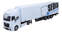 Bburago camion Mercedes Trailer Sedis Logistics-Côté droit