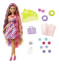 Barbie poupée mannequin Totally Hair - Fleurs