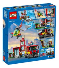 LEGO City 60320 La caserne des pompiers-Arrière