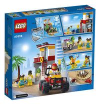 LEGO City 60328 Strandwachter uitkijkpost-Achteraanzicht