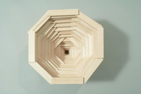 BBlocks Kist met houten bouwplankjes - 500 stuks-Afbeelding 1