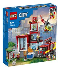LEGO City 60320 La caserne des pompiers-Côté gauche