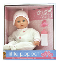 Dolls World poupée souple Little Poppet 38 cm-Avant