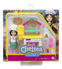 Barbie poupée mannequin Chelsea Can Be... Pizza chef-Avant