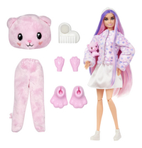 Barbie mannequinpop Cutie Reveal Teddy-Vooraanzicht